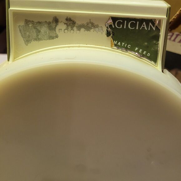 Vintage 1970 Popeil's Kitchen Magician Food Cutter in Box Made in USA Very Nice - Picture 5 of 6